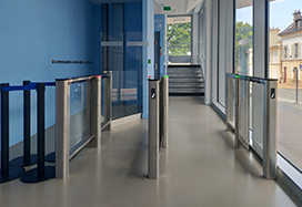 Couloirs de contrôle d’accès ST-01, Centre aquatique Le CAB, France