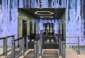 Couloirs de contrôle d’accès ST-01, centre d'affaires, Russie