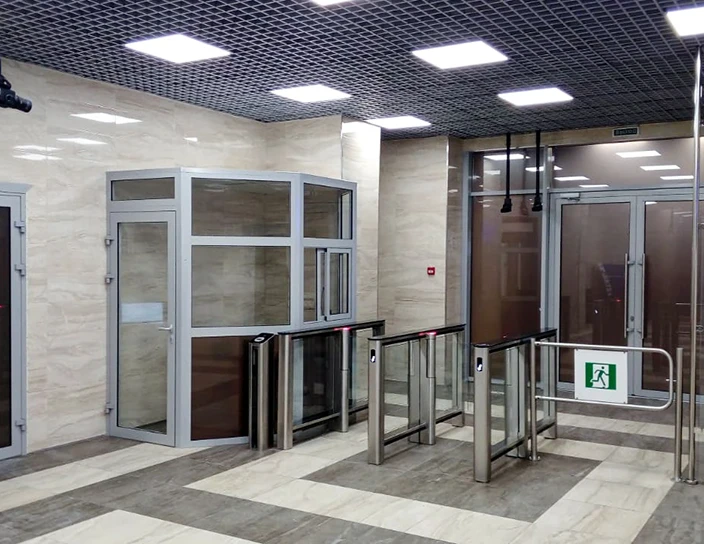 Couloirs de contrôle d’accès ST-01, Barrière de demi-hauteur BH-02, Institut des Systèmes Logiciels, Russie