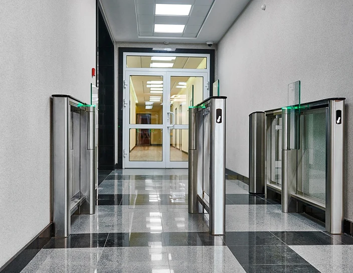 Couloirs de contrôle d’accès ST-01, Usine Elektrostal, Russie