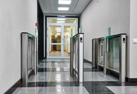 Couloirs de contrôle d’accès ST-01, usine métallurgique d'Elektrostal, Russie