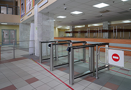 Couloirs de contrôle d’accès ST-01, Barrières BH-02, Palais des Sports "Sodruzhestvo", Russie