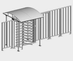 Barrières de hauteur totale en aluminium pour l'exploitation extérieure