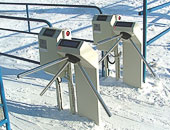 Tourniquets PERCo dans le cadre du système d’accès payant dans la station de ski, Arseniev